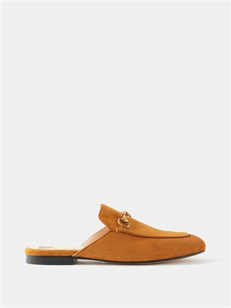 gucci backless loafers|gucci loafers suede.